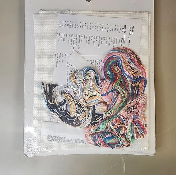 Janlynn Baby Steps "Babies Don't Keep" Cross Stitch Kit #1136-02 - New - Picture 4 of 7